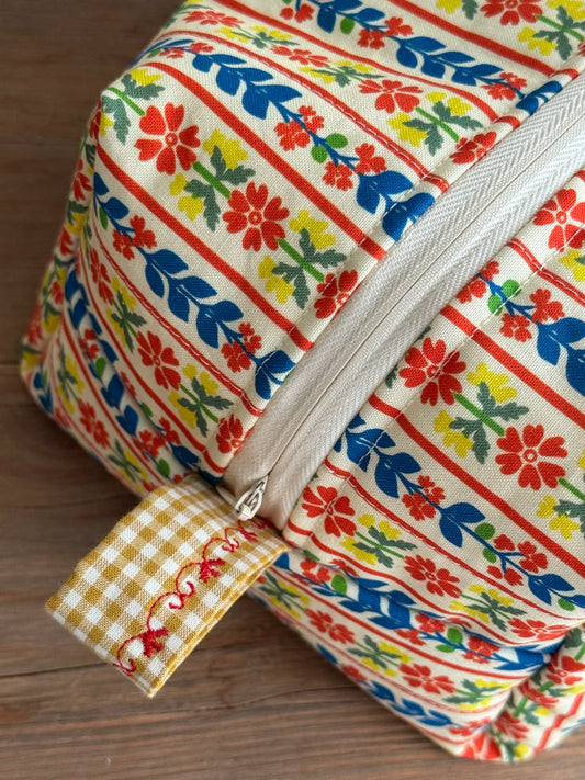 Quilted Boxy Pouch