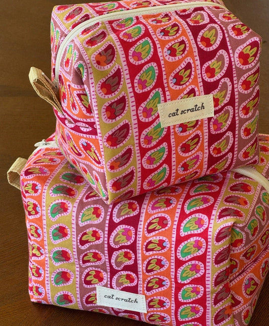 Quilted Boxy Pouch