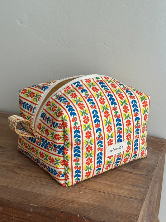 Quilted Boxy Pouch