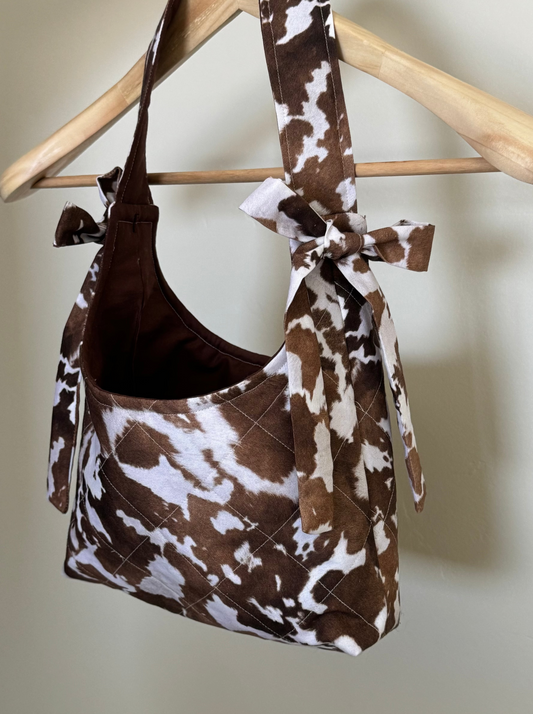 Cow Bow Bag