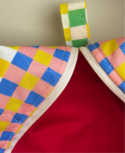 Quilted Boxy Pouch