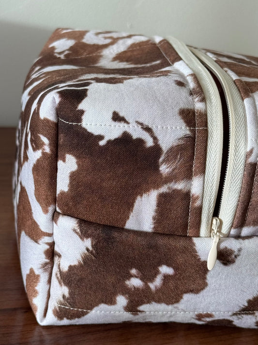 Quilted Boxy Pouch